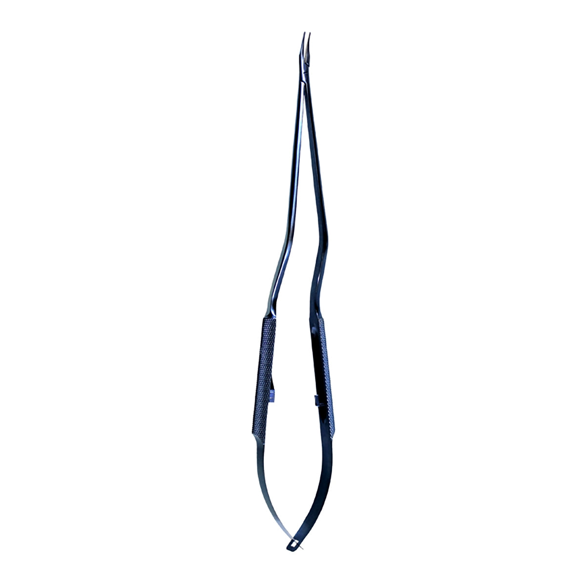 Titanium Micro Needle Holder – Bayonet, Curved, Locking
