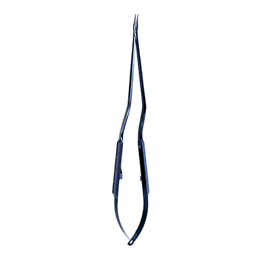 Titanium Micro Needle Holder – Bayonet, Curved, Locking
