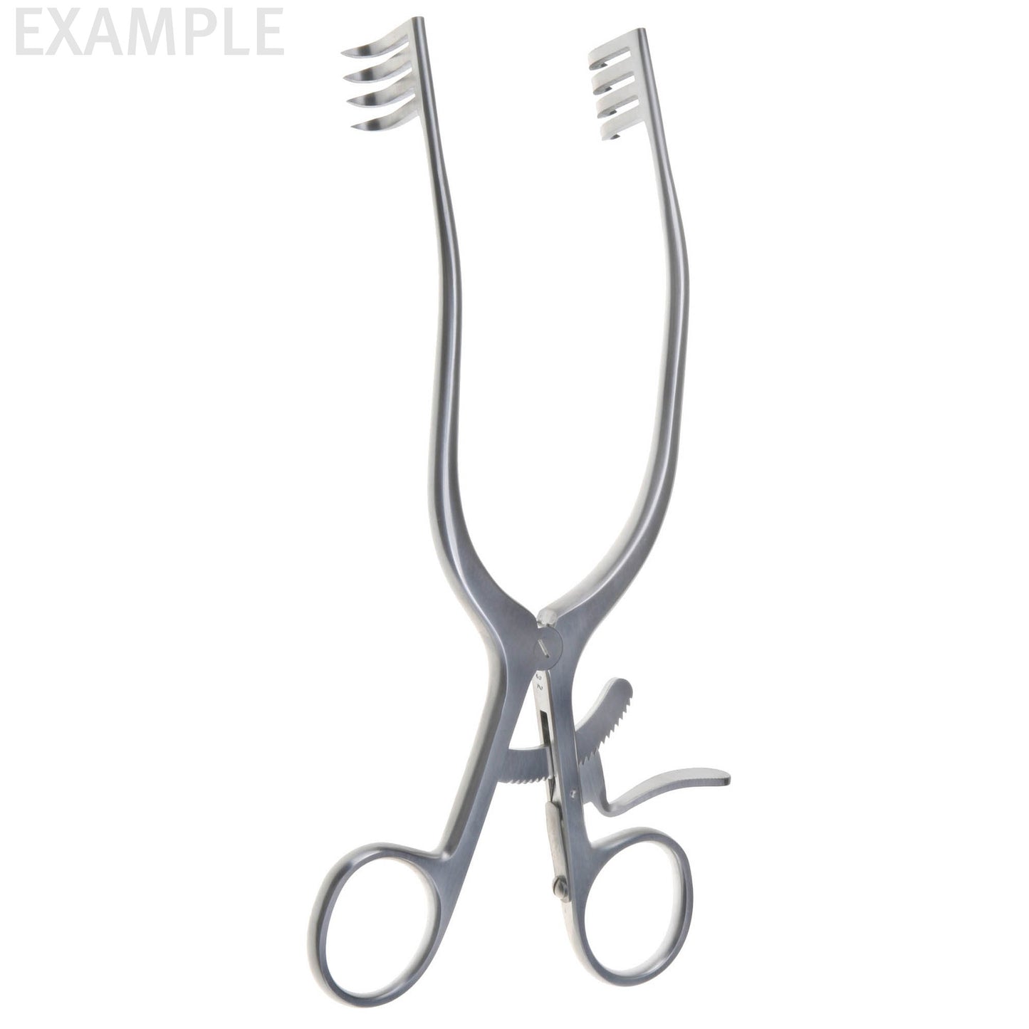 Adson Cerebellum Retractor, 7  angled 45°, shrp