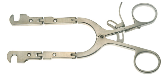 Caspar CCR Type Cervical Long Retractor – Double Hinge Side Load