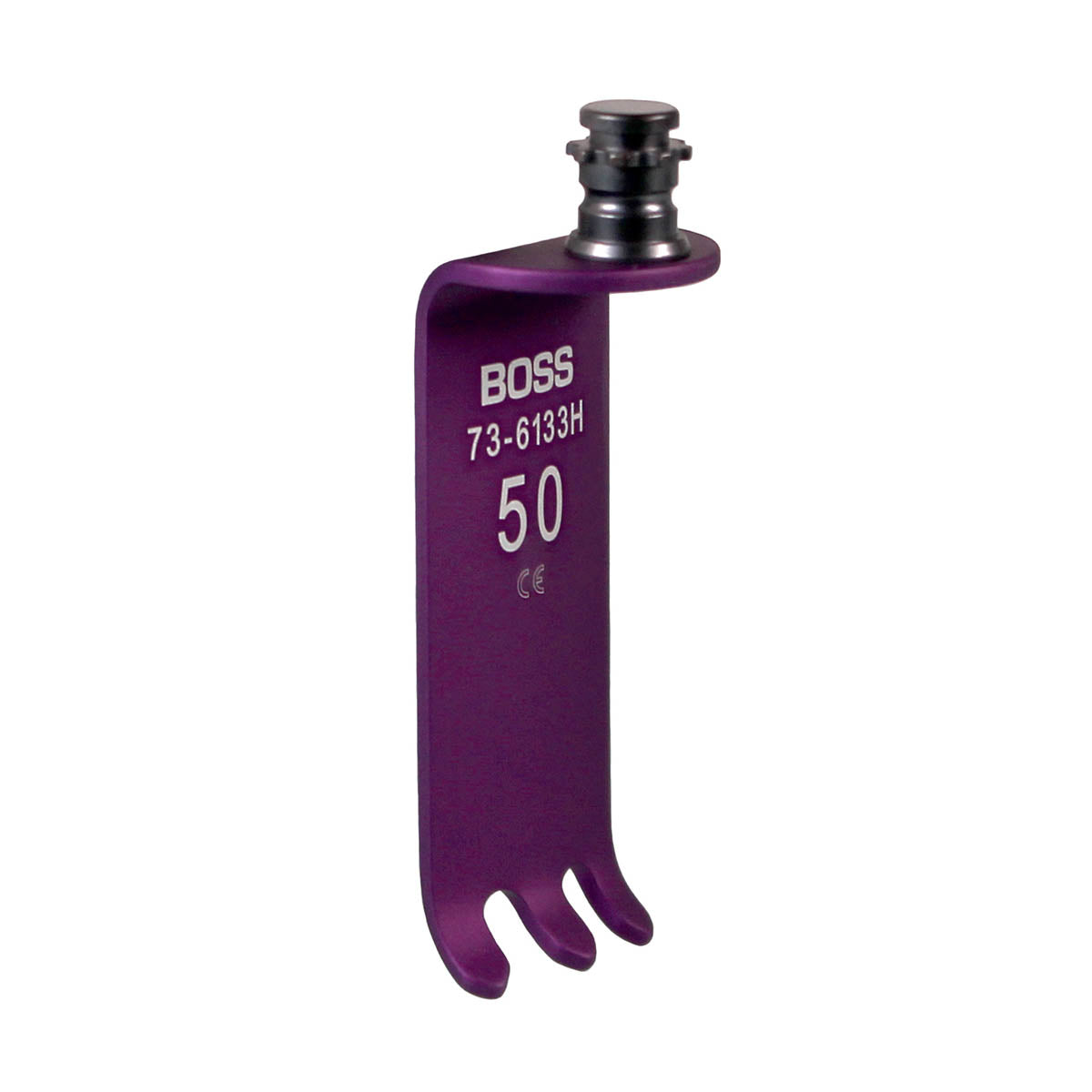 50mm blade  long teeth violet New Locking Hub