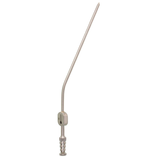 Raindrop Suction Tube – 10fr Tapered Angled W/L 5"