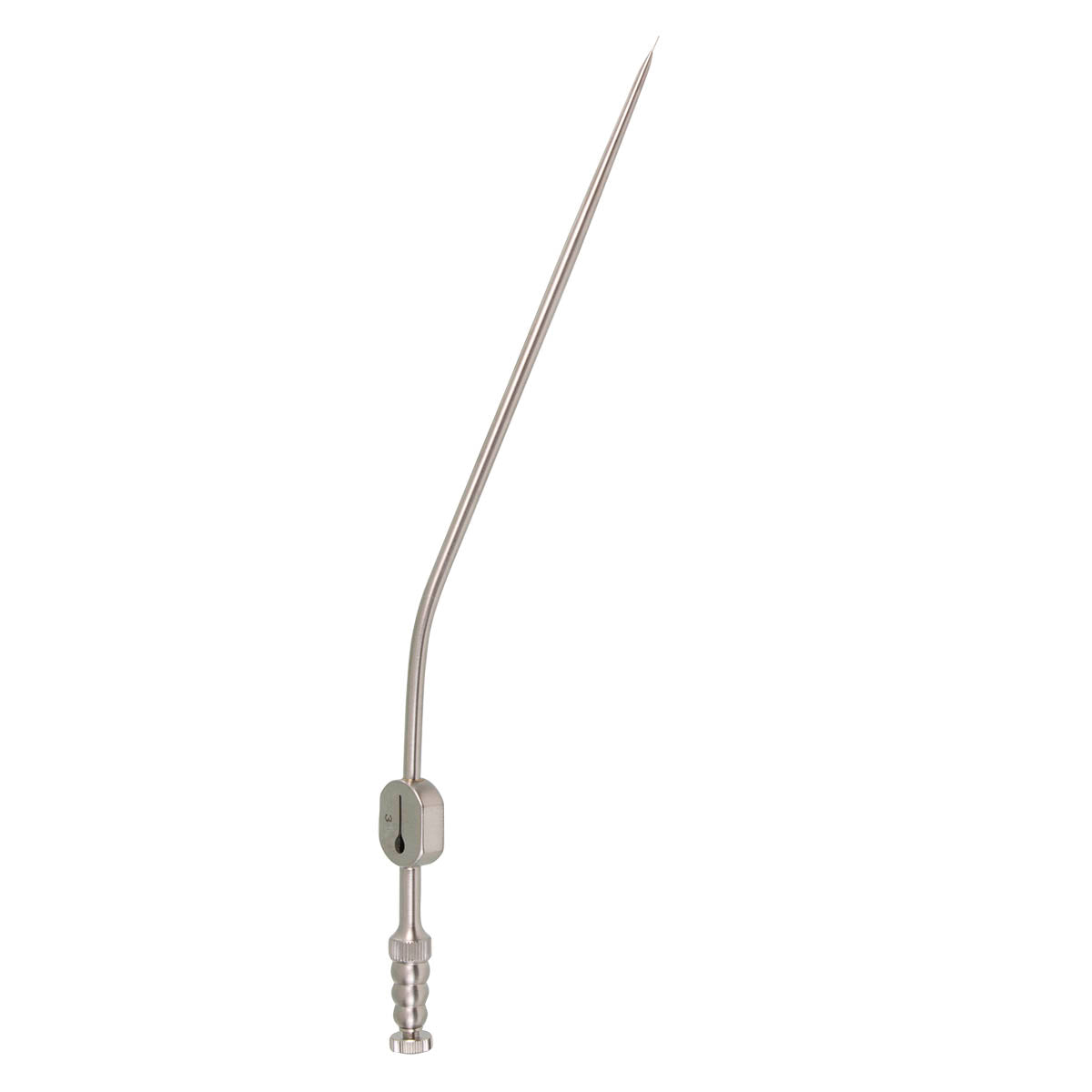 Raindrop Suction Tube – 3fr Tapered Angled W/L 6"