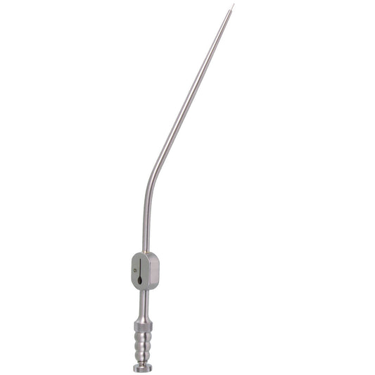 Raindrop Suction Tube – 6fr Tapered Angled W/L 4"