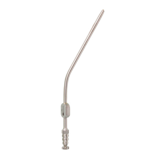 Raindrop Suction Tube – 12fr Tapered Angled W/L 4"