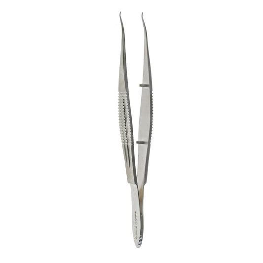 Hyde Corneal Forceps teeth w/ tying plat