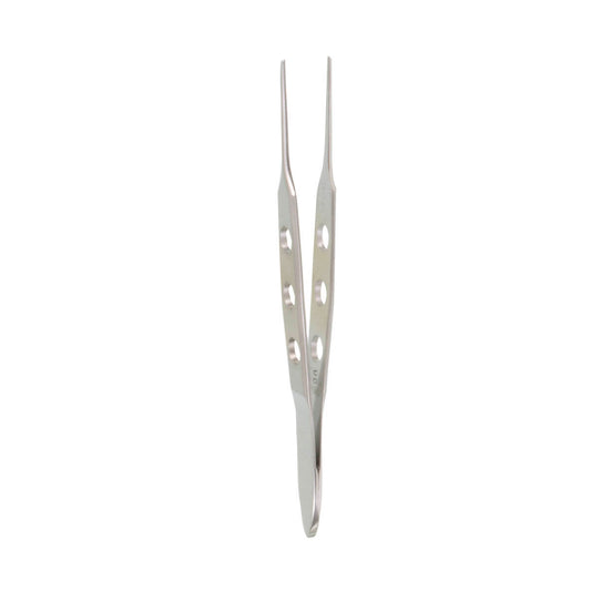 Bishop-Harmon Dress Forceps  cross serrated tips .5mm