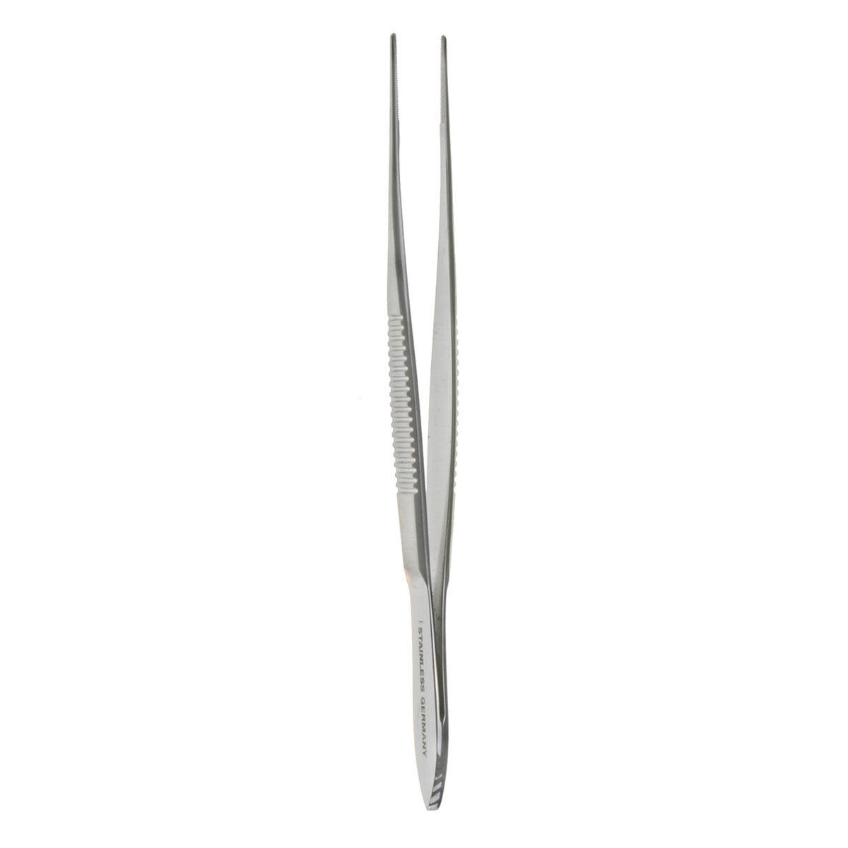 Dress Forceps  serrated stnd tips straight