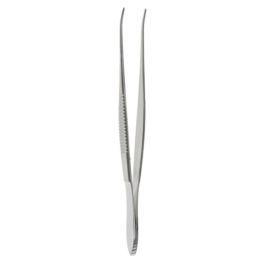 Bracken Iris Forceps  cross serrated tip