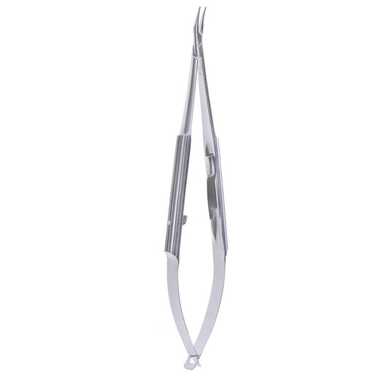 Troutman Needle Holder  curved w/ lock