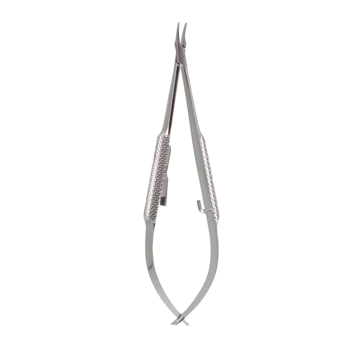Barraquer Needle Holder w/ lock curved
