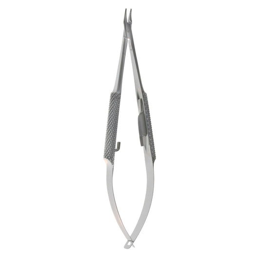 Anis Needle Holder  x-del curved w/ lock 126mm