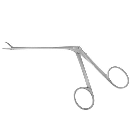 Noyes Ear Forceps shaft 77mm 2 teeth 7mm serrated