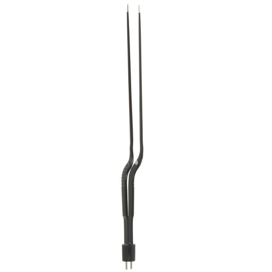 MIS Bipolar Forceps With Stop straight, 1.2 mm Tip