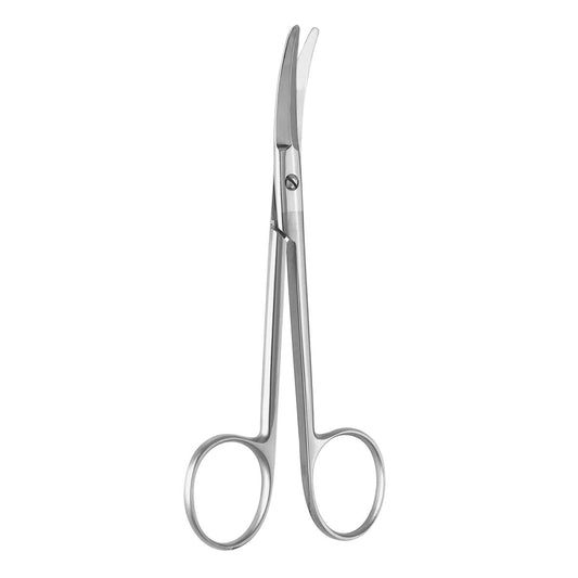 Foman Nasal Scissors saber back blades curved