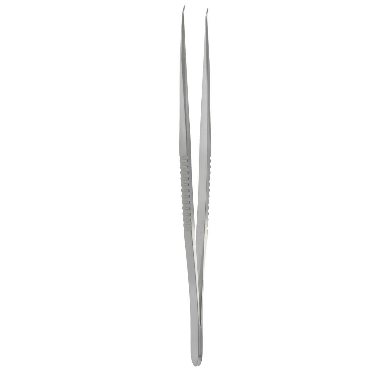 Micro Jeweler Forceps &.3mm tips angled 40° 9mm handle