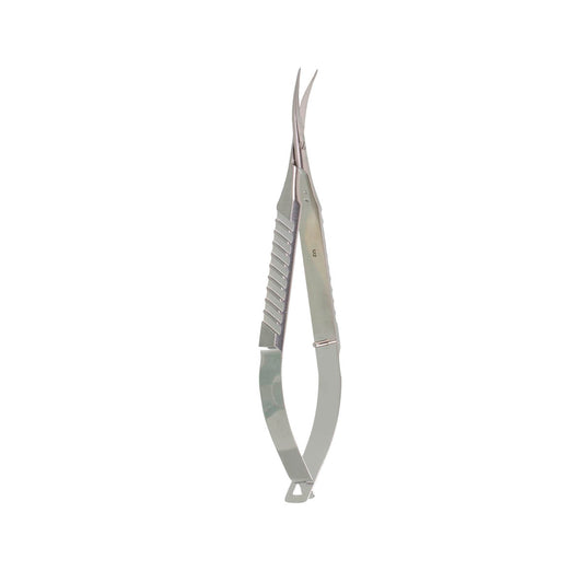 11cm Scissors, curved 20mm, 8mm wide