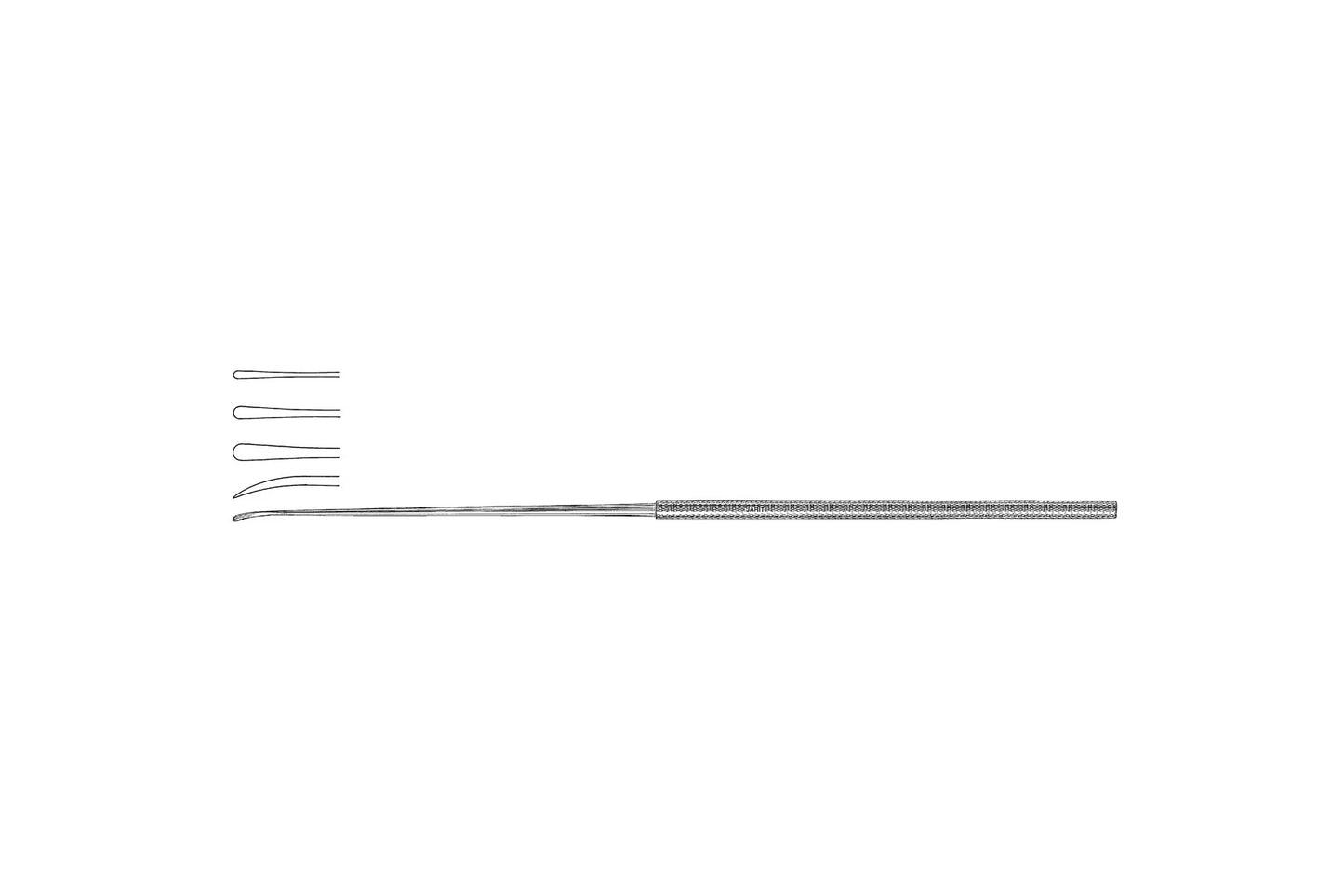 Rhoton Dissector — Small, No. 6, 190mm — Stainless Steel