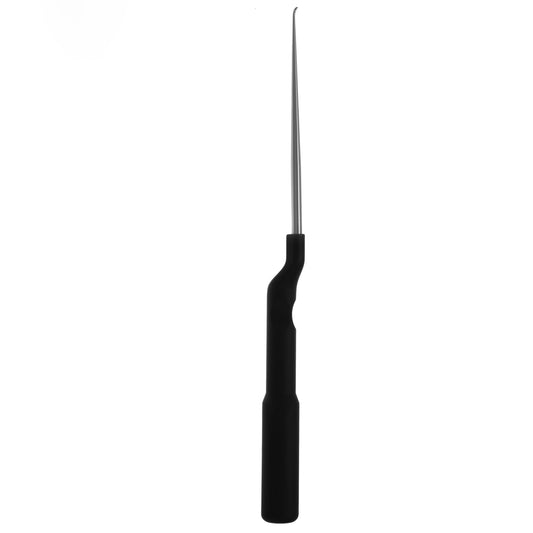 MICRO ROUND HANDLE CURETTE #1, BACKWARD, ANG, 10" BA