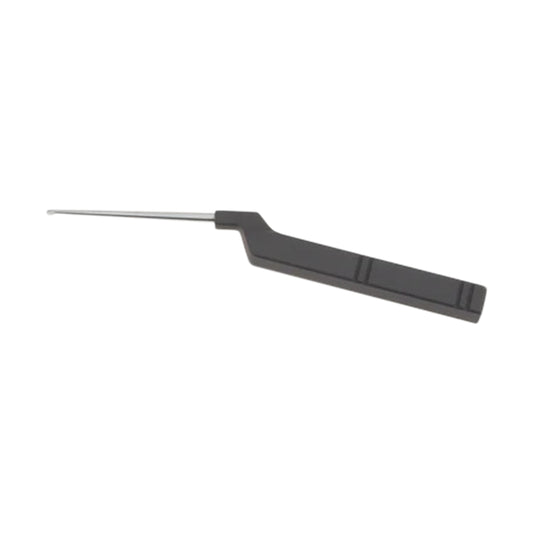 KARLIN STYLE CURETTE, BLACK HANDLE, 8.5", STR DN CORTICAL BONE CUTTER