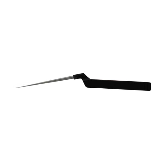 KARLIN STYLE LUMBAR BONE WAXER, BLACK HANDLE, 9.5"