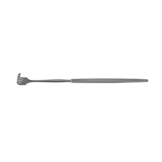 FINGER RAKE RETRACTOR 4 PRONG BLUNT 6-1/2"