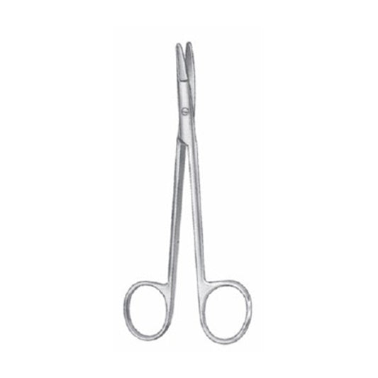 FLAT TIP SCISSORS 5" CVD