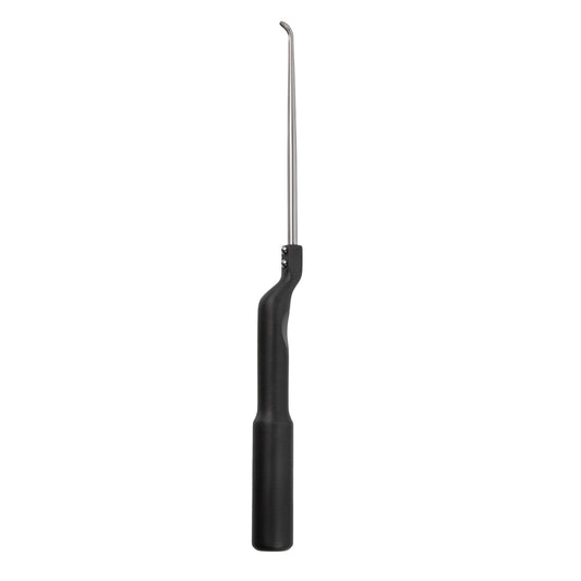 MICRO ROUND HANDLE CURETTE #5, BACKWARD, ANG, 10" BA