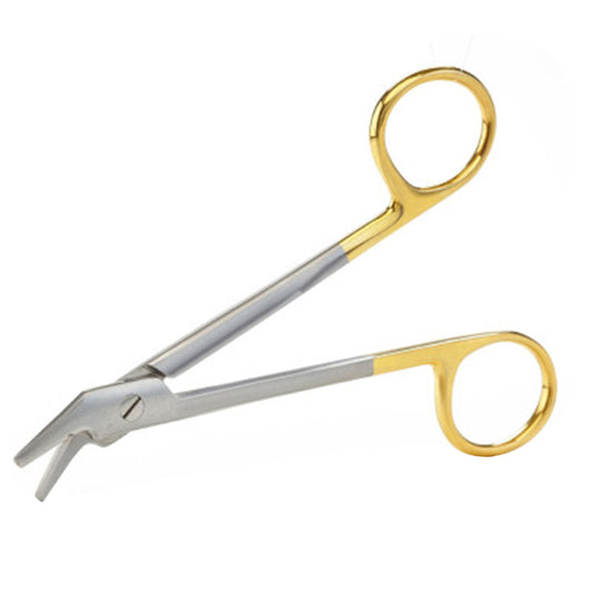 T-C WIRE CUTTER SCISSORS 4-3/4" ANGLED