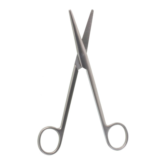 MAYO SCISSORS ROUND BL 6-3/4"  STR